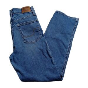 LEVI STRAUSS SIGNATURE Heritage High-Rise Distressed Straight Jeans